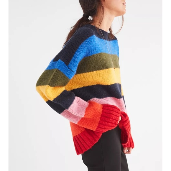 Urban Outfitters Striped Sweater NEW Medium - Picture 5 of 8
